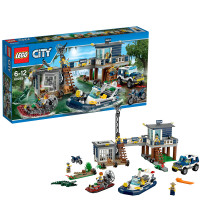 lego 乐高 city 城市系列 沼泽警察局 60069